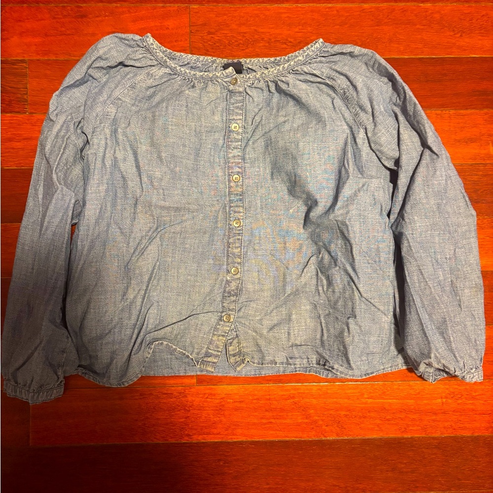 Denim top